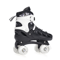 Hot Populaire Double Rangée Quad Patins À Roulettes Usine Directement Ventes Patines De 4 Ruedas Patins De Taille Réglable