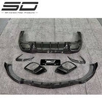 Coque de protection pour mercedes Benz Amg Gt63, pare-chocs en Fiber de carbone sec, Style B