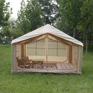 Carpa Inflable para Exteriores, Impermeable y Resistente al Viento, para 4 Estaciones, con Viga de Aire, Amplio Espacio para 4-6 Personas - Product Image 2