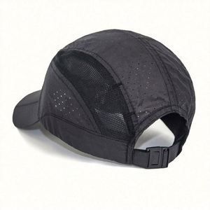 Gorra de Béisbol Personalizada de Secado Rápido, Impermeable, de Nailon, para Deportes al Aire Libre, Verano, Running, Corona Suave Sin Estructura - Product Image 4