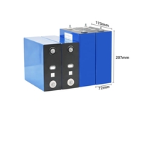 Cellule LiFePO4 prismatique Cornex 314Ah neuve de qualité A, 3,2 V, 8000 cycles, 1004,8 Wh, batterie LFP