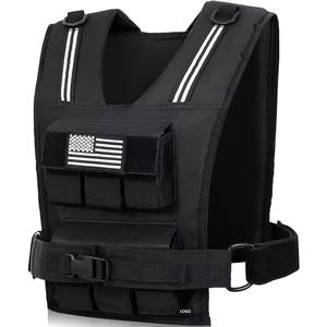 <span class=keywords><strong>Chaleco</strong></span> con <span class=keywords><strong>Peso</strong></span> Ajustable para Entrenamiento, 8, 12 y 16 <span class=keywords><strong>kg</strong></span>, Unisex, para Ejercicios <span class=keywords><strong>de</strong></span> Fuerza y Resistencia - Product Image 2