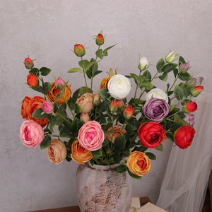 Decoración de Pared con Flores Artificiales de Seda, Peonías y Rosas, para Bodas, Acción de Gracias, Hogar, Sala de Estar, Mesa de Comedor, Mesa de Centro - Product Image 3