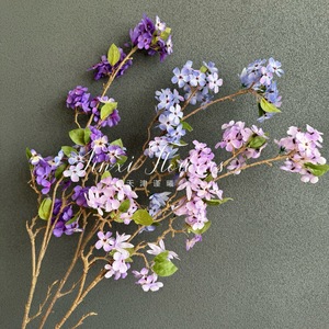 Flores Artificiales Jinxi Malus Spectabilis de Seda Impresas en 3D para Decoración de Bodas y Hogar - Product Image 2