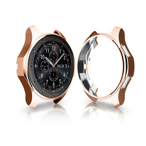 Custodia per <span class=keywords><strong>Samsung</strong></span> Galaxy Watch 46mm 42mm, Protezione Schermo TPU Placcato, Cover Protettiva per Gear <span class=keywords><strong>S3</strong></span> Frontier 42/46 mm - Product Image 2