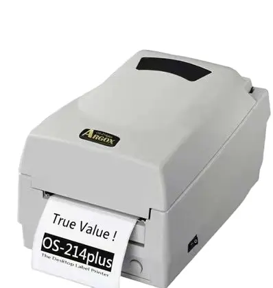 Original New Argox OS-214plus Desktop Barcode-Drucker 203dpi 4 Zoll thermischer Quittungsdrucker mit automatischem Schneider