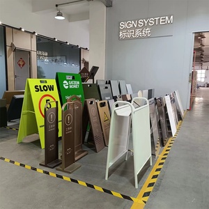 Custom Wholesale Sidewalk Stand a <b>Frame</b> Double Sided Outdoor Street Display Sandwich Board A-<b>frame</b> Pavement Sign <b>for</b> Business - Product Image 6