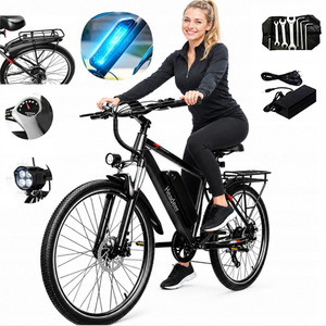 Mejor Precio, Bicicleta Eléctrica de Montaña de 250W, 48V 15Ah, 26 Pulgadas, Modelo BK900, Disponible en Almacenes de la UE y el Reino Unido, Ideal para Deportes y Desplazamientos Urbanos - Product Image 1