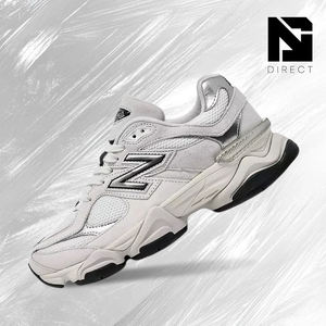 New Balance 9060 'white Black Metallic Silver' Chaussures de course pour hommes, baskets respirantes pour la marche quotidienne - Product Image 1