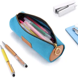 Waterproof Durable Pencil Case Bag Large Canvas Pen Box Pencil Case Suitable For School Office