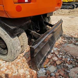 Excavadora de Ruedas Usada Doosan DH150W-7, Motor PLC, Ahorro de Energía, Maquinaria de Construcción, Motor y Bomba de China - Product Image 4