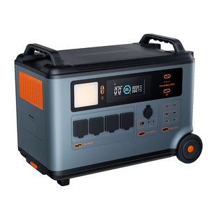 Estación de Energía Portátil Wheel de 3600W y 3600Wh con PD de 100W, Onda Sinusoidal Pura, Batería LiFePO4, MPPT, Tipo-C, USB QC3.0, Carga Solar y para Automóvil - Product Image 4