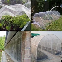 Filet anti-insectes 100 % HDPE vierge monofilament 50 mailles pour la protection des fruits et légumes, filet anti-moustiques