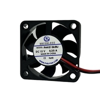 Ventilateur axial miniature DC 4010 4CM 40x40x10mm silencieux à roulement à billes, ventilateur de refroidissement électrique OEM en plastique pour chipset de serveur