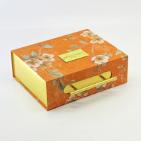 Boîtes en papier décoratives personnalisées de luxe pour imprimantes 3D, avec poignée, papier de soie, doublure en satin pour emballages de vêtements et de cadeaux