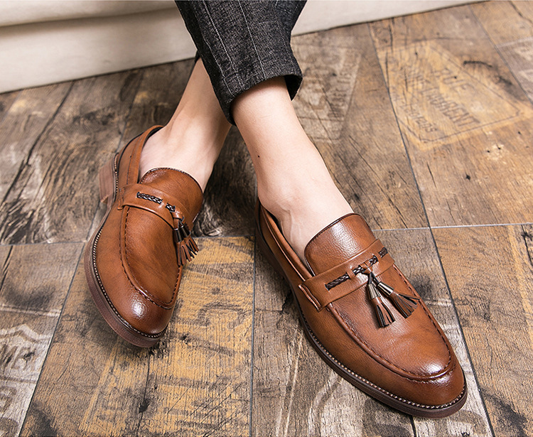 Chaussures Penny En Daim Pour Hommes – Confortables, élégantes, Avec Boucle Lefo, Idéales Pour Conduite Et Décontracté - 4
