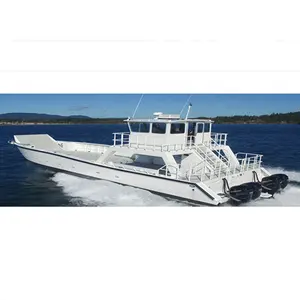 big load capacity sea Scientific research work alu landing boat