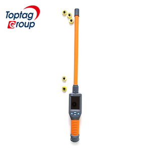 휴대용 <span class=keywords><strong>RFID</strong></span> 동물 칩 리더 롱 스틱 마이크로칩 스캐너 강아지 애완동물용 134.2khz 내구성 있는 ABS 소재로 제작 - Product Image 4