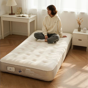 Matelas gonflables avec matelas gonflable <span class=keywords><strong>pour</strong></span> accessoires, <span class=keywords><strong>lit</strong></span> gonflable individuel automatique <span class=keywords><strong>pour</strong></span> voyage, fabriqué en Chine - Product Image 1