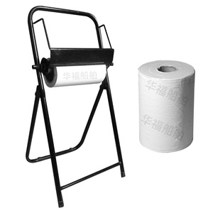 Marine Vertical <b>Paper</b> <b>Holder</b> White Iron Wall Mount Circular Contemporary Design For Bathroom Toilet <b>Paper</b> Roll - Product Image 3