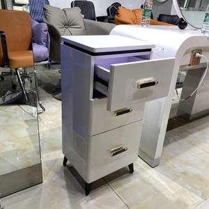 ตู้เก็บของติดผนังร้านทำผมขายส่ง เฟอร์นิเจอร์ร้านเสริมสวย ตู้เก็บอุปกรณ์ร้านตัดผม - Product Image 5