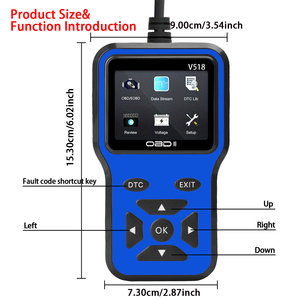 Hot Sale V518 <strong>Auto</strong> <strong>Diagnostic</strong> Tool Full OBDII Function <strong>Scanner</strong> ELM327 OBD 2 OBD11 <strong>Code</strong> Reader Car <strong>Diagnostic</strong> Tools - Product Image 6