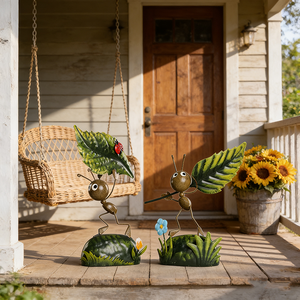 Escultura Decorativa de Metal con Forma de Hormiga para Jardín, Arte para Exteriores, para Jardines y Parques - Product Image 3