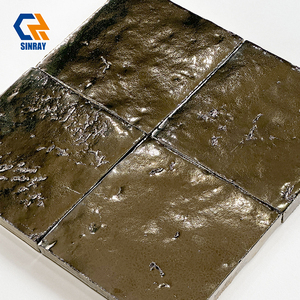 Azulejos de Porcelana Brillante de 100x100mm de Grosor, con Bordes Metálicos, Diseño Moderno <span class=keywords><strong>para</strong></span> Apartamentos, Baños y Cocinas, Antideslizantes - Product Image 2