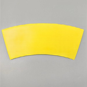 ราคาขายส่ง พัดกระดาษเคลือบ PE แบบใช้แล้วทิ้ง สำหรับทำแก้วกระดาษลูกฟูก - Product Image 1