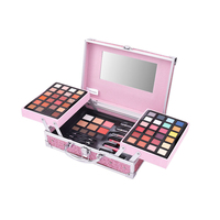 Palette de maquillage multifonctionnelle Miss Rose : fard à paupières naturel, poudre de contour, blush, crayon à sourcils, gloss à lèvres
