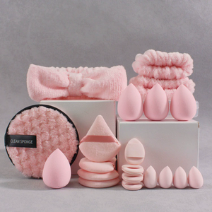 Set de esponjas de maquillaje de color liso, set de esponjas de maquillaje en forma de huevo, set de esponjas de maquillaje en forma de botella de vidrio, set de esponjas de maquillaje en forma de gota de agua, set de esponjas de maquillaje en forma de calabaza, set de esponjas de maquillaje biseladas, esponja de maquillaje en forma de huevo, esponja de maquillaje - Product Image 5