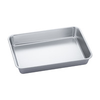 Plateau carré en acier inoxydable, plat moderne pour buffet commercial et domestique, dîner, nouilles froides, poisson grillé