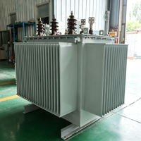 Transformateur de distribution S11-M 6,3 kV/0,4 kV 10,5 kV/0,4 kV, tension d'entrée et de sortie personnalisée par projet