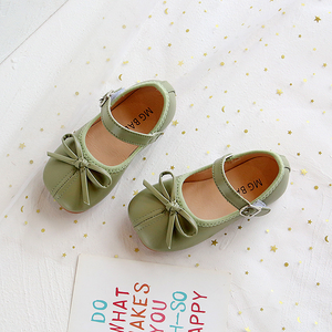 Nuevos Zapatos de Princesa, Zapatos de Suela Blanda con Lazo para Niña Pequeña - Product Image 4