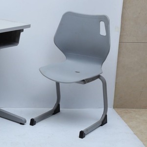 Lin Ying School <b>Desk</b> And Chair <b>Set</b> Modern Minimalist Style Aluminum Alloy Double Movable For University College Training - Product Image 4
