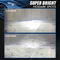 Phare Y6 à faisceau élevé unique haute puissance Led h4 h7 Bi Led Laser Mini projecteur lentille phare 65 Watt pour voitures Honda City 2010