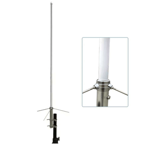 เสาอากาศขยายสัญญาณสถานีฐาน VHF รุ่น SDBC100 สำหรับขายส่ง ความถี่ 136-174MHz 4.5dBi หัวต่อ N-Female SO239 สายไฟเบอร์กลาสยาว 1.7 เมตร เสาอากาศรีพีทเตอร์ VHF - Product Image 1