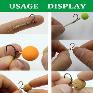 Accessoires de pêche à la carpe : Anneaux de montage, anneaux ronds, ovales, en forme de larme, anneaux pour montages hair rig, anneaux pour montages blow back, micro-anneaux, matériel de terminaison. - Product Image 5