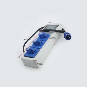 IP55/IP67 PC Material Portable Power Distribution Box 1x32A RCD 3x16A MCB 3x220V Industrial <b>Socket</b> for Construction Site - Product Image 1