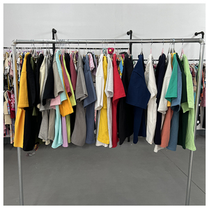 Camisetas de Algodón con Diseños Variados al por Mayor, Camisetas Estampadas para Hombre y Mujer, Ropa en Existencia, Excedentes, Envíos Cancelados - Product Image 2