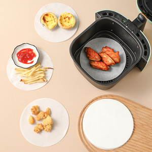 Air Fryer Absorbent Paper Round Oil Proof Heat Resistant Food Grade Silicone Baking Liners For Cooking And Baking - Product Image 2