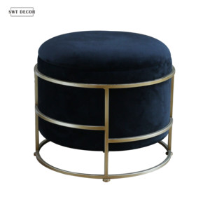 SWT Customizable Antique <strong>Storage</strong> Fabric Ottoman Fashionable <strong>Stool</strong> &amp; Ottoman Collection - Product Image 4
