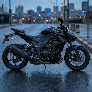 Kawasaki Z1100 Streetbike Liquid-Cooled 4-Stroke 4-Cylinder <b>Engine</b> 1.099 cm Displacement 221 kg Kerb Weight 100 kW Power - Product Image 2