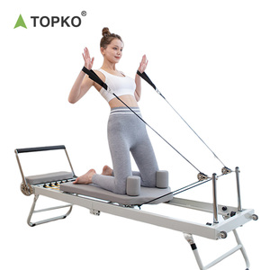 Máquina de <span class=keywords><strong>Pilates</strong></span> TOPKO Fitness Core Bed, Portátil y Plegable, para Pérdida de Peso, Yoga y <span class=keywords><strong>Pilates</strong></span> <span class=keywords><strong>Reformer</strong></span> - Product Image 1