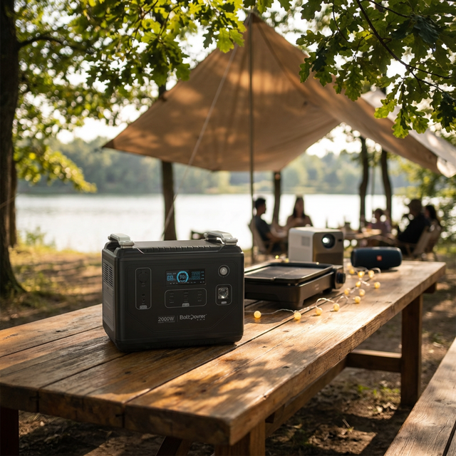 Wholesale 2000W LiFePO4 Portable Battery Power Station Solar Generator for Home Power Backu