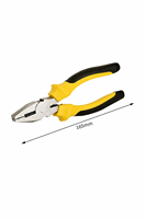 Kit d'outils à main multifonctionnel, ensemble d'outils de réparation portables avec étui de rangement en plastique pour l'entretien domestique, les travaux de réparation DIY