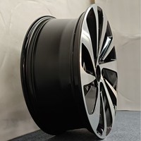 Jantes en alliage d'aluminium 19 pouces pour BYD Song/Song Plus/Pro - Nouvelles, ajustement d'origine, PCD 120 ET45, finition chromée, design 10 branches