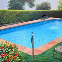 Piscine extérieure personnalisée en fibre de verre piscine creusée de 8m 10m bon marché pour adultes