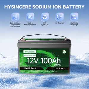 Batteries au <span class=keywords><strong>sodium</strong></span>-<span class=keywords><strong>ion</strong></span> 12,8 V 100 Ah, 5 kWh, 25,6 V 200 Ah pour le <span class=keywords><strong>camping</strong></span>, les yachts, les systèmes hors réseau, l'alimentation d'urgence domestique et le stockage d'énergie - Product Image 3