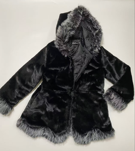 Service OEM Nouveau Manteau en Fausse Fourrure pour Femme - Manteau Long avec Capuche en Fourrure, Veste de Style Ample, Vêtement d'Extérieur Chaud et Luxueux pour l'Hiver - Product Image 2